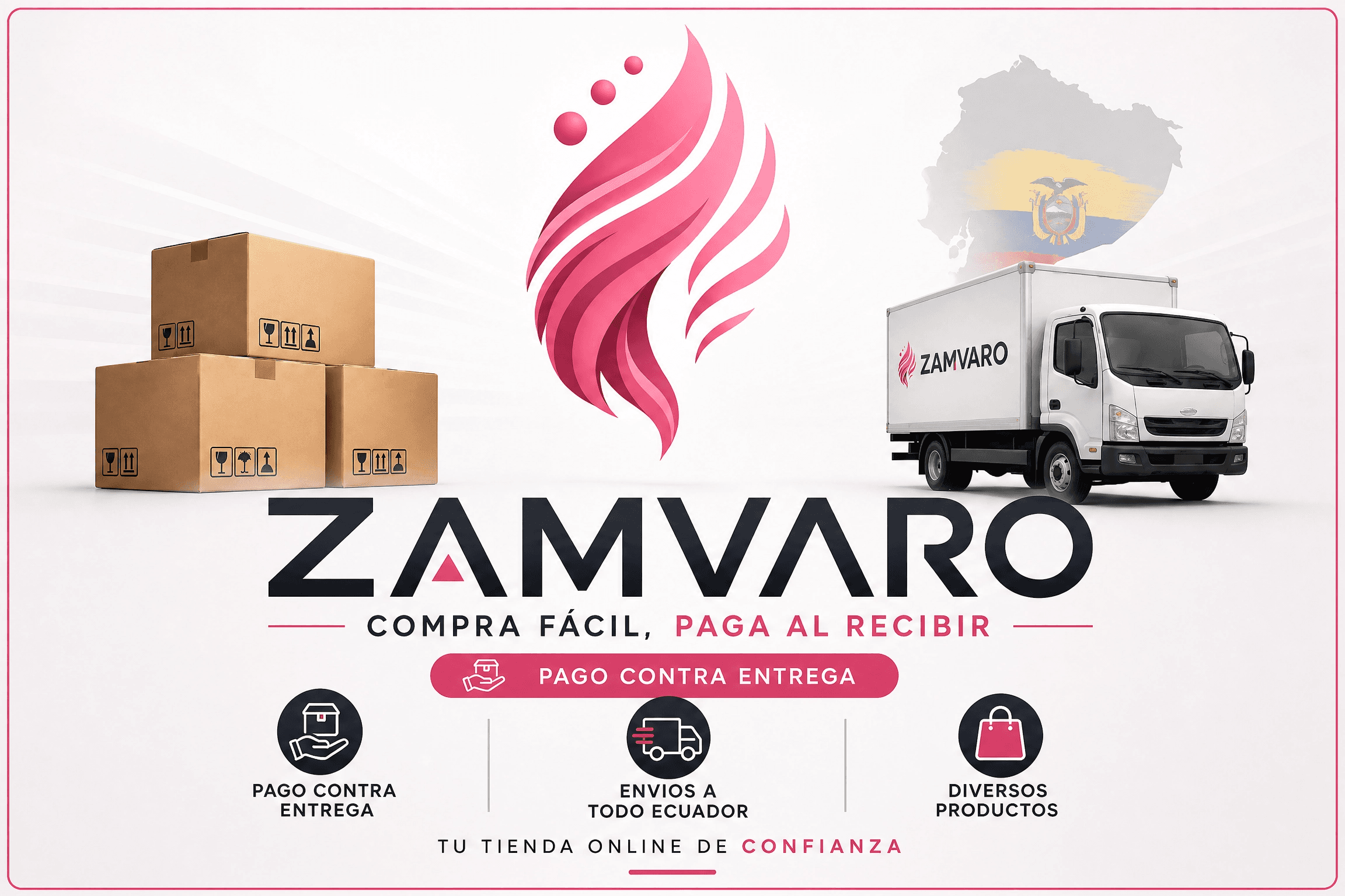 Zamvaro Ecuador — Compra Fácil, Paga al Recibir